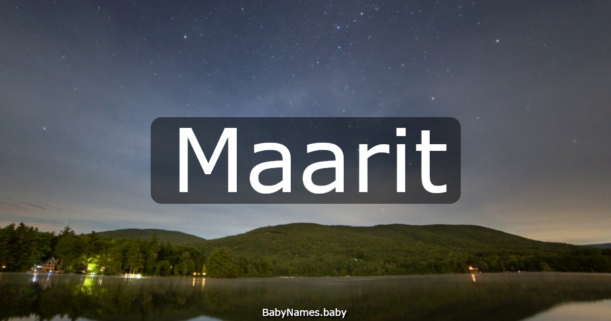 Maarit