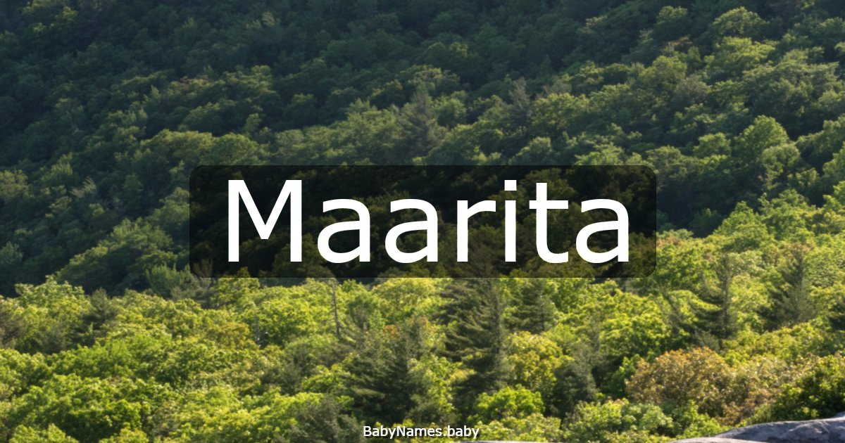 Maarita