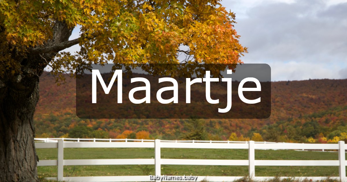 Maartje