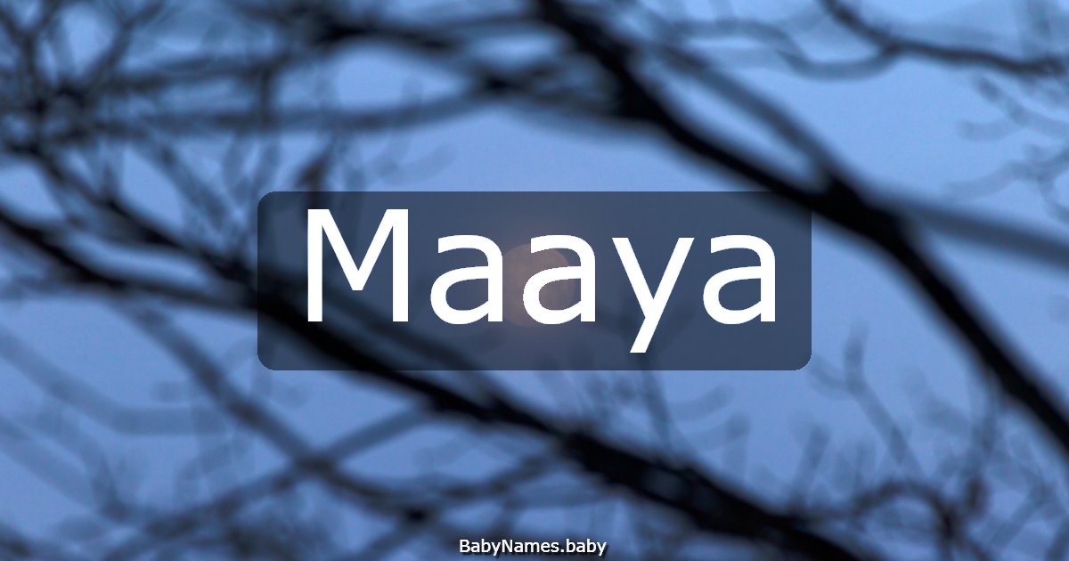Maaya
