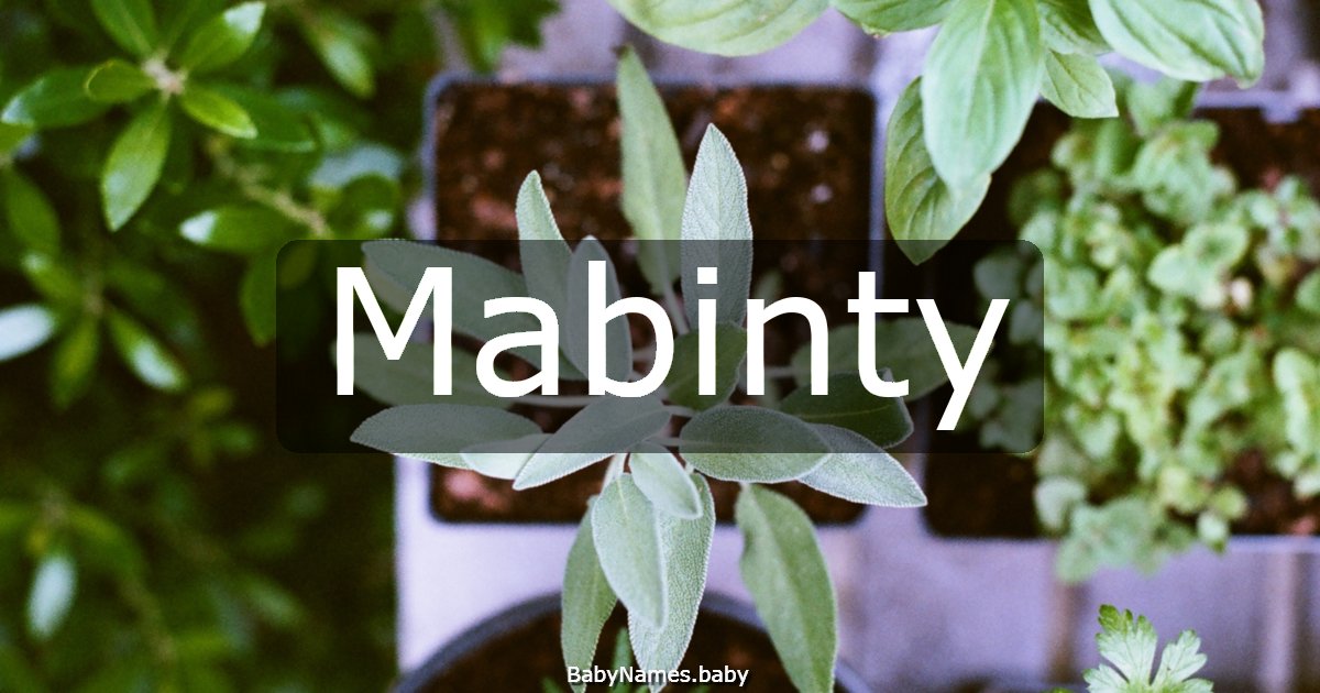 Mabinty