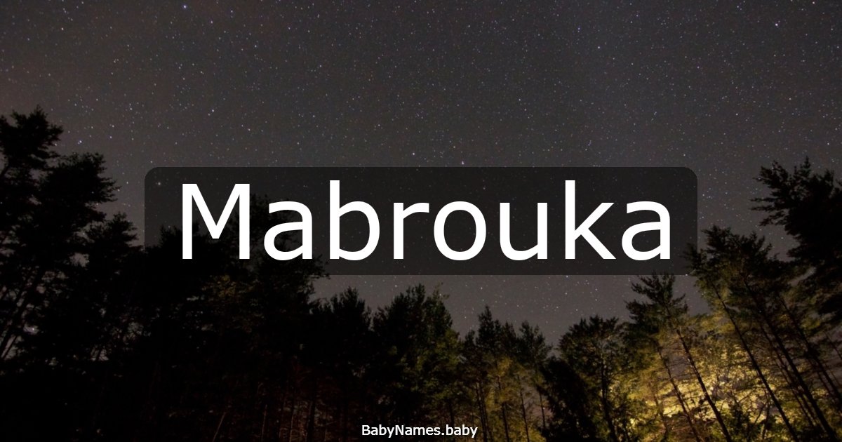 Mabrouka