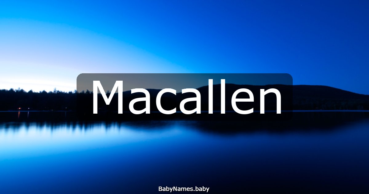 Macallen