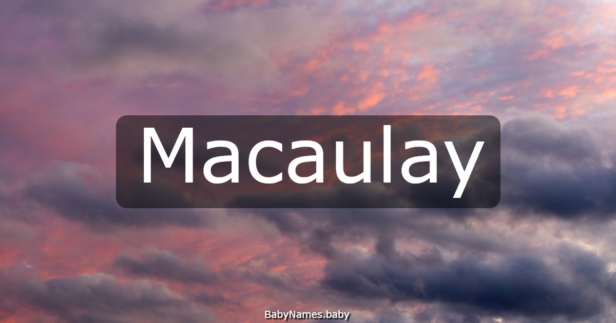 Macaulay