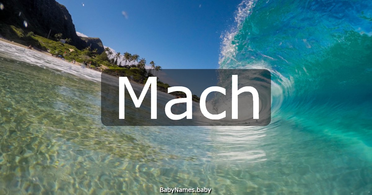 Mach