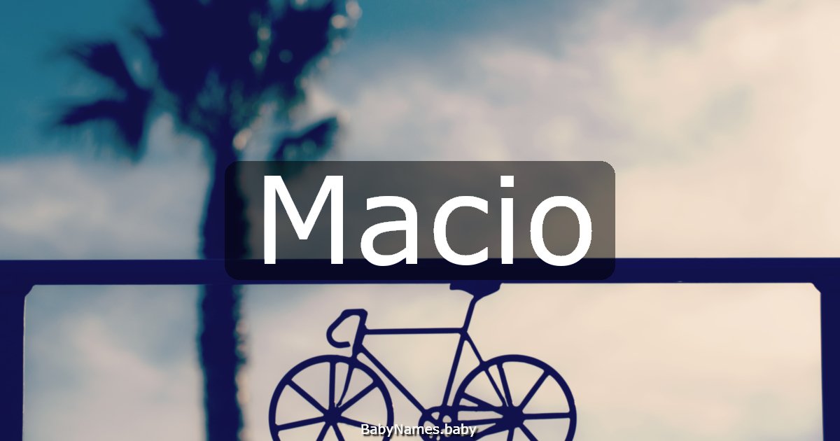 Macio