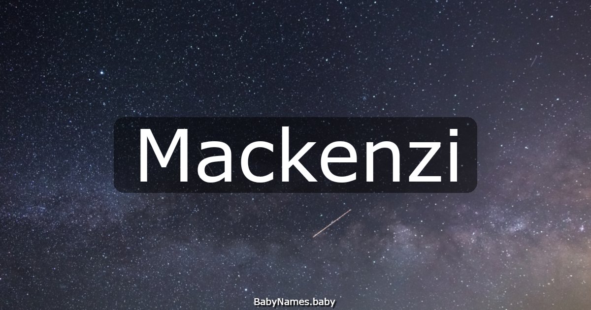 Mackenzi