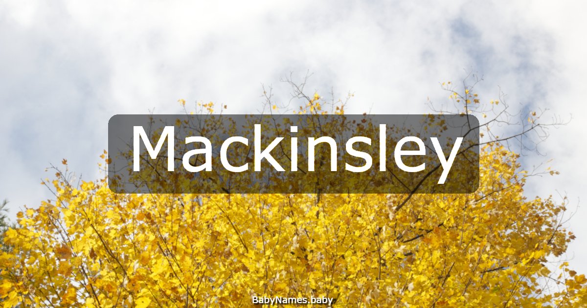 Mackinsley