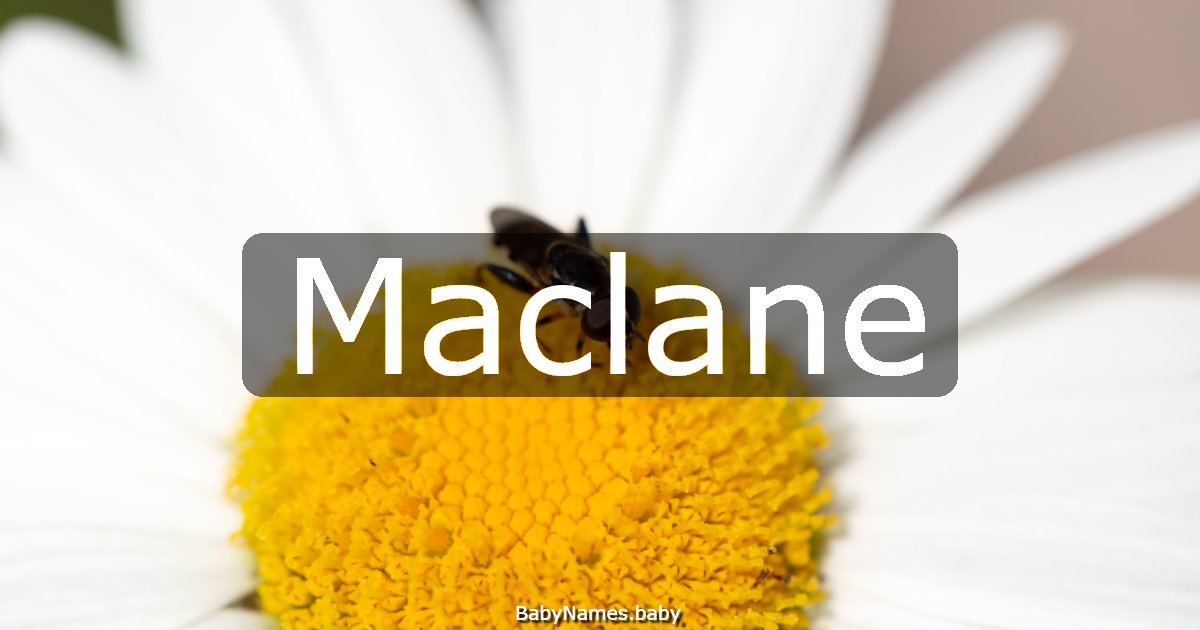 Maclane