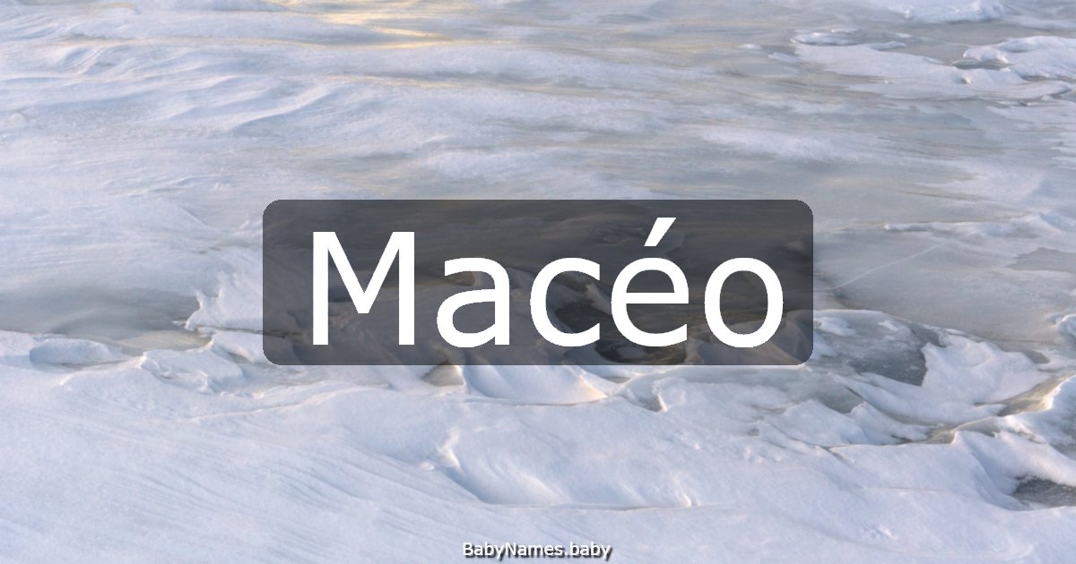 Macéo