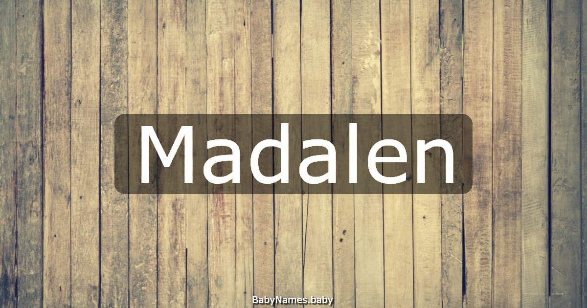 Madalen