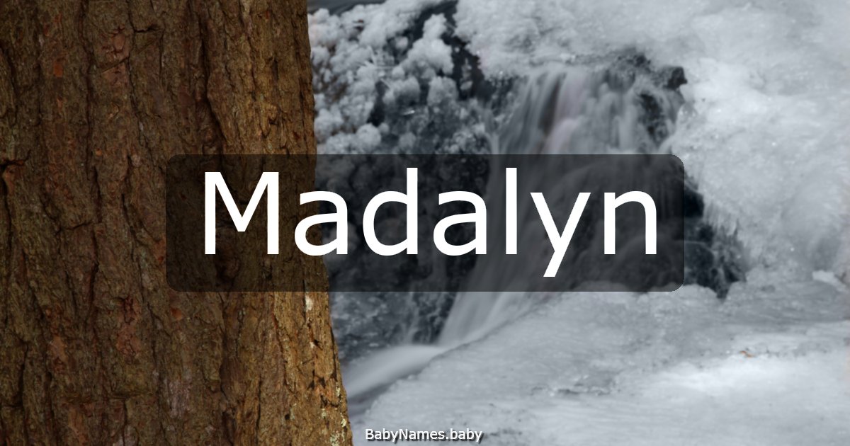 Madalyn