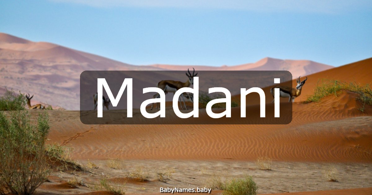 Madani