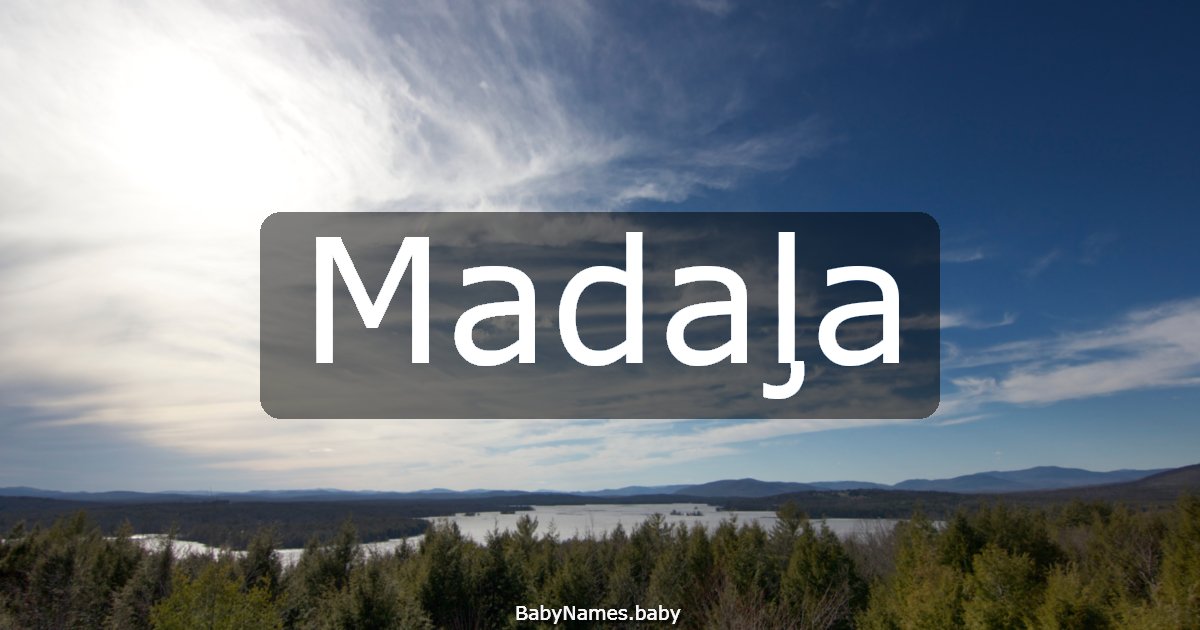 Madaļa
