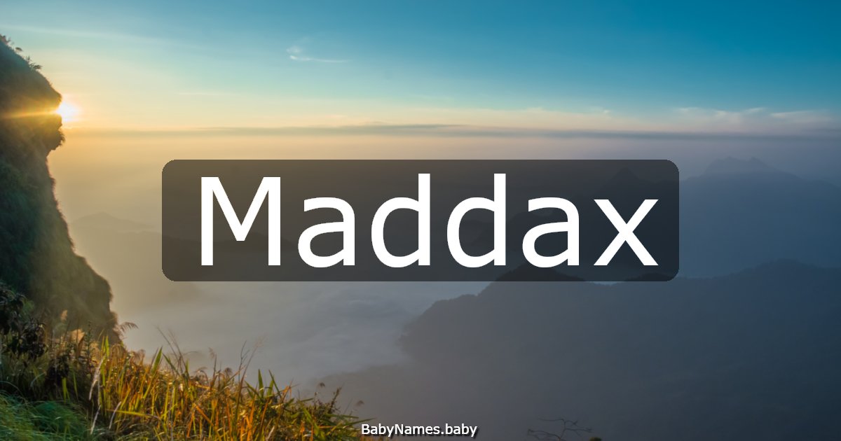 Maddax