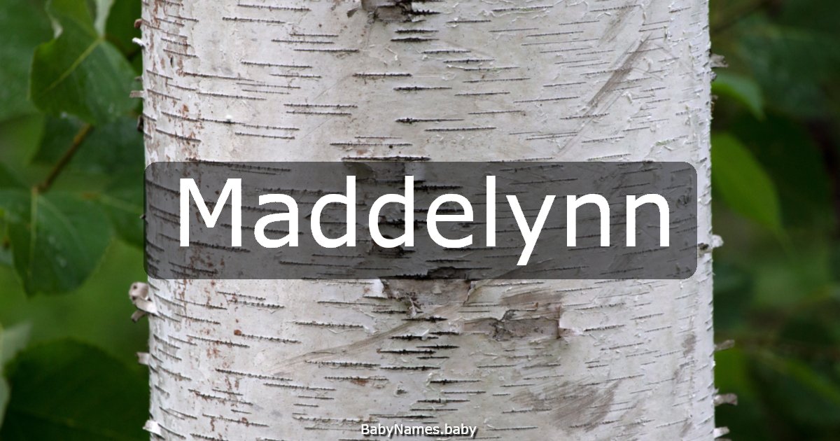 Maddelynn