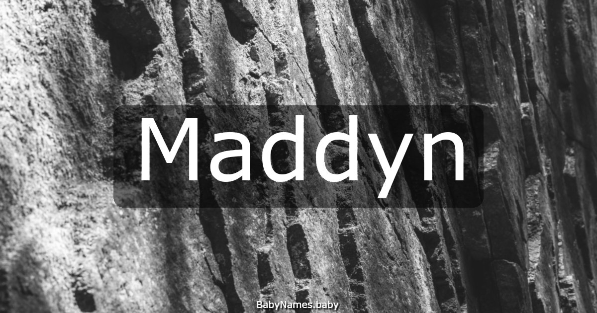 Maddyn