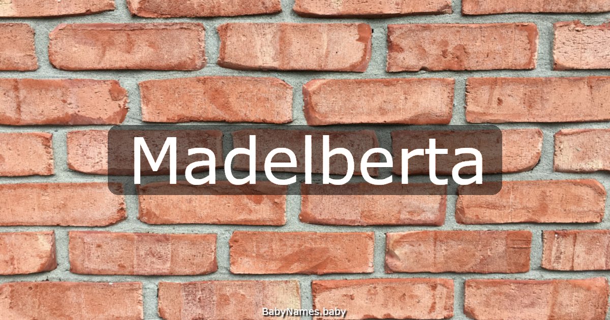 Madelberta