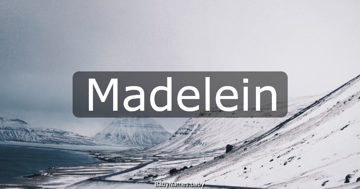 Madelein