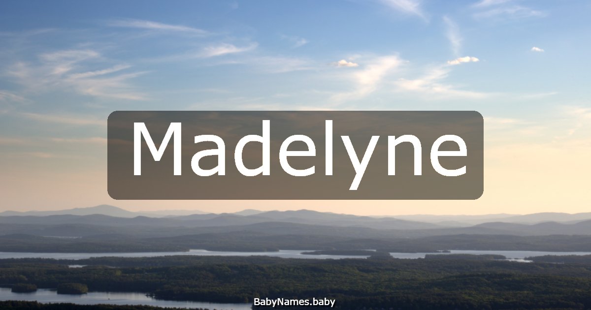 Madelyne