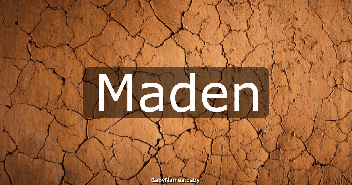 Maden