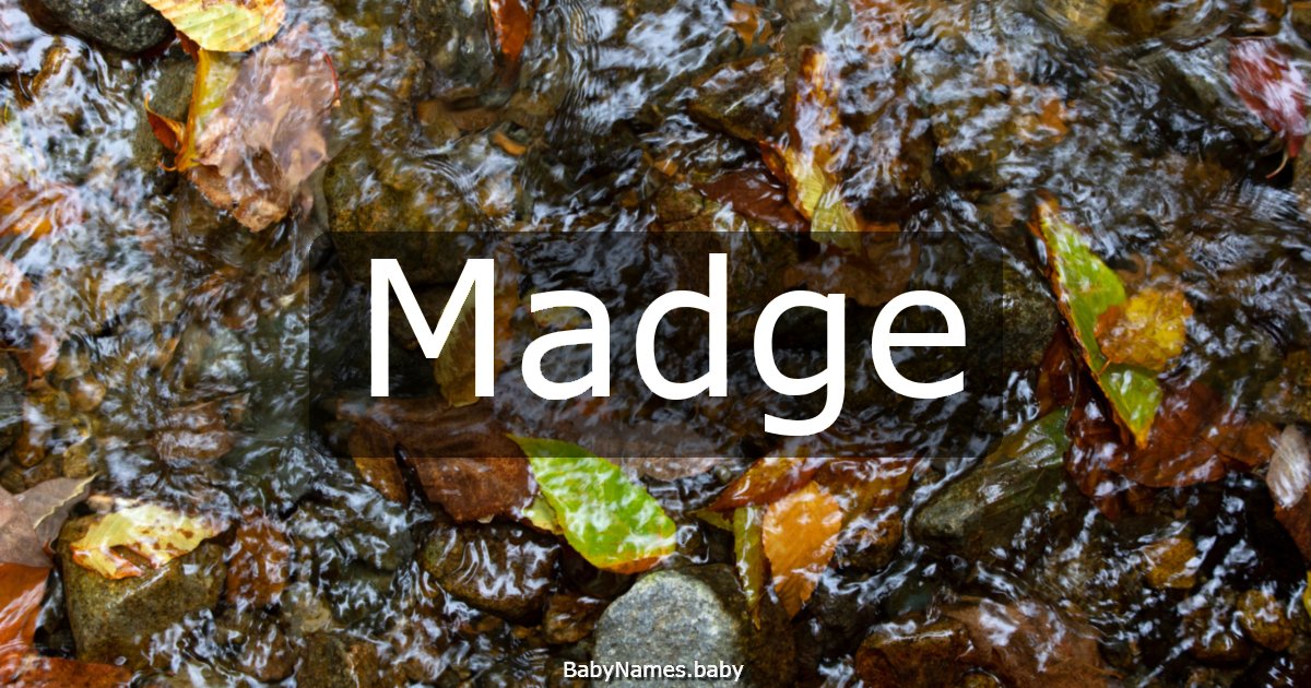Madge