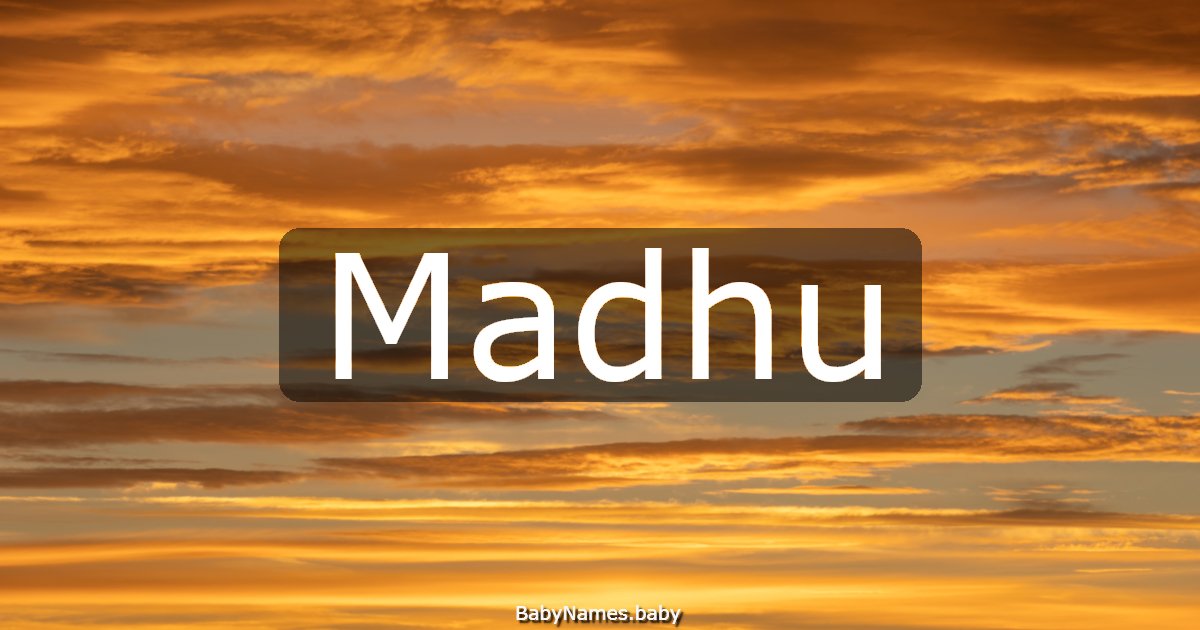 Madhu