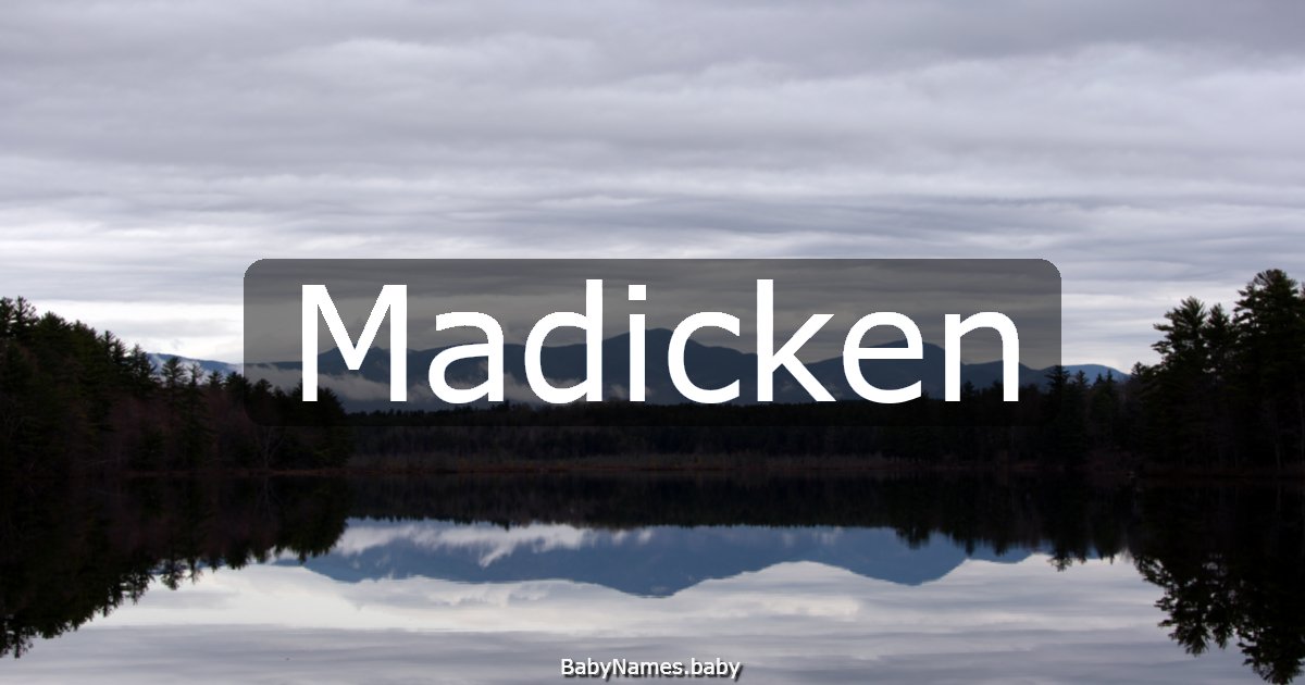 Madicken