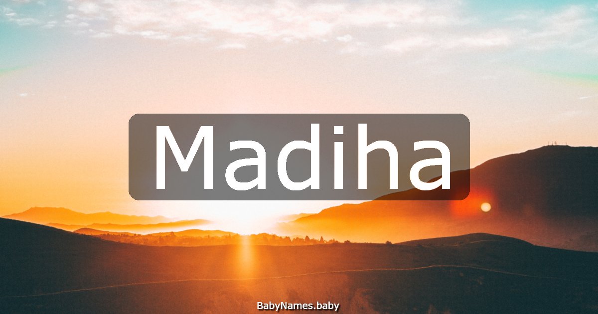 Madiha