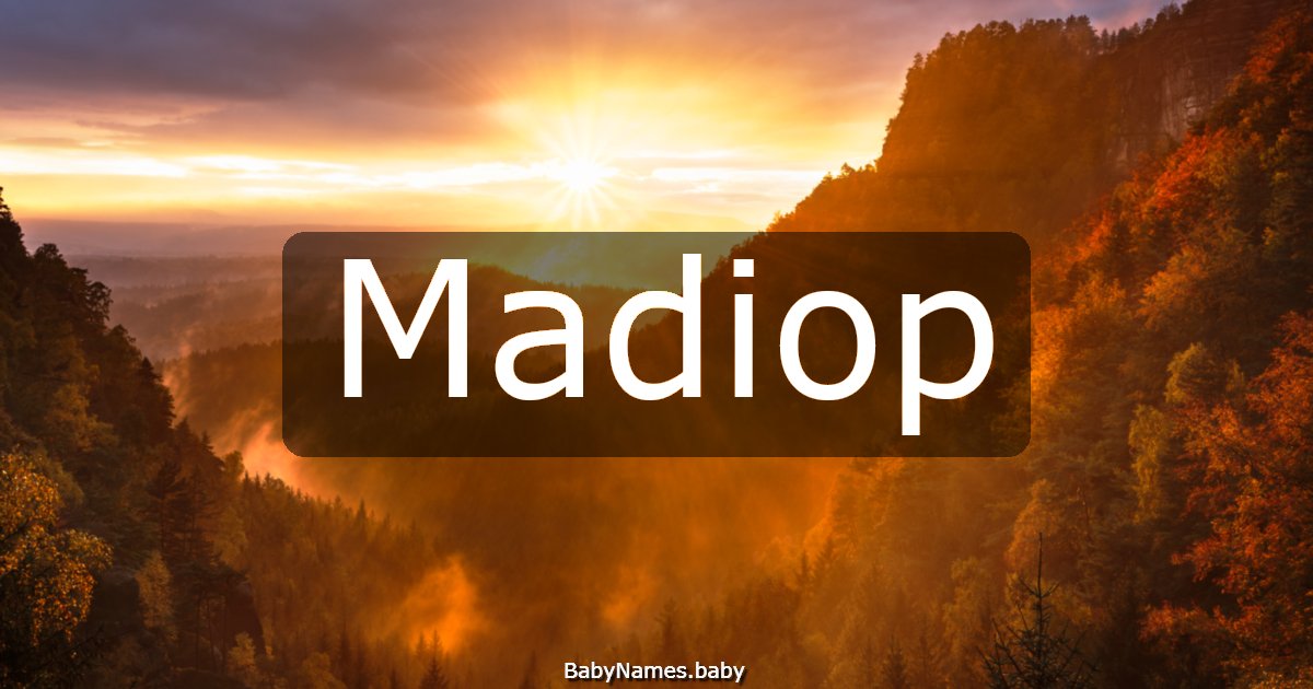 Madiop