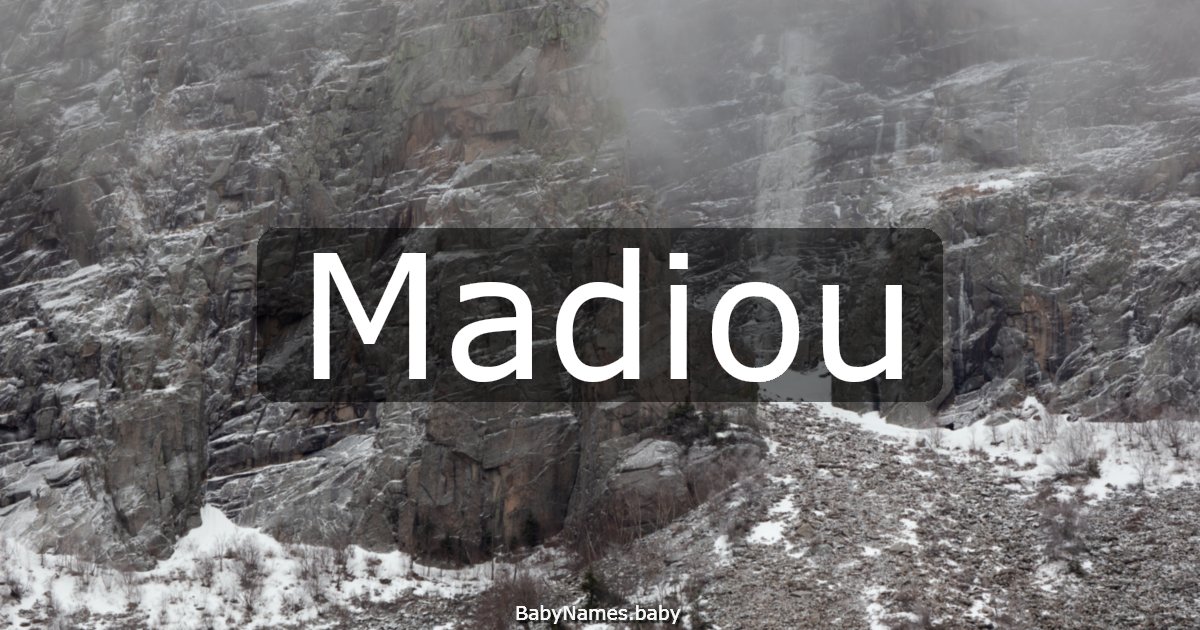 Madiou