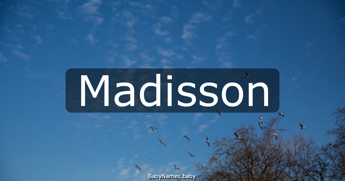 Madisson