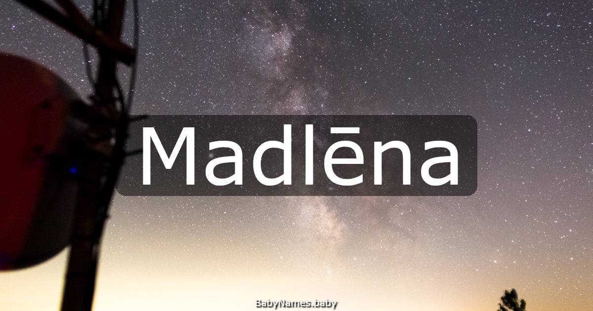 Madlēna