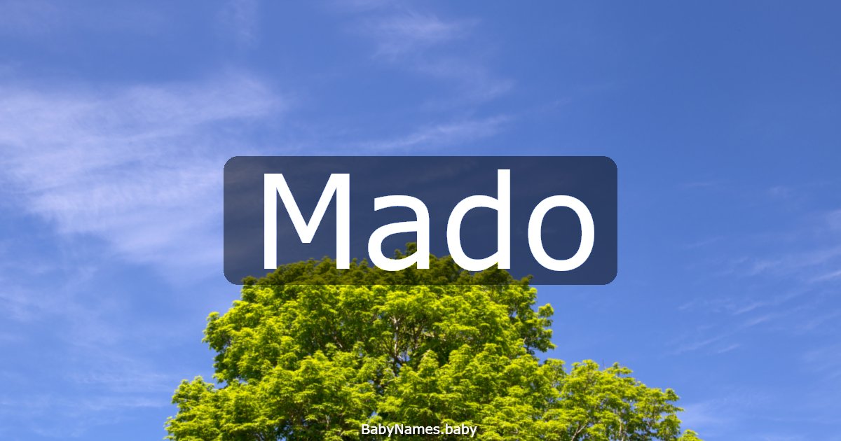 Mado