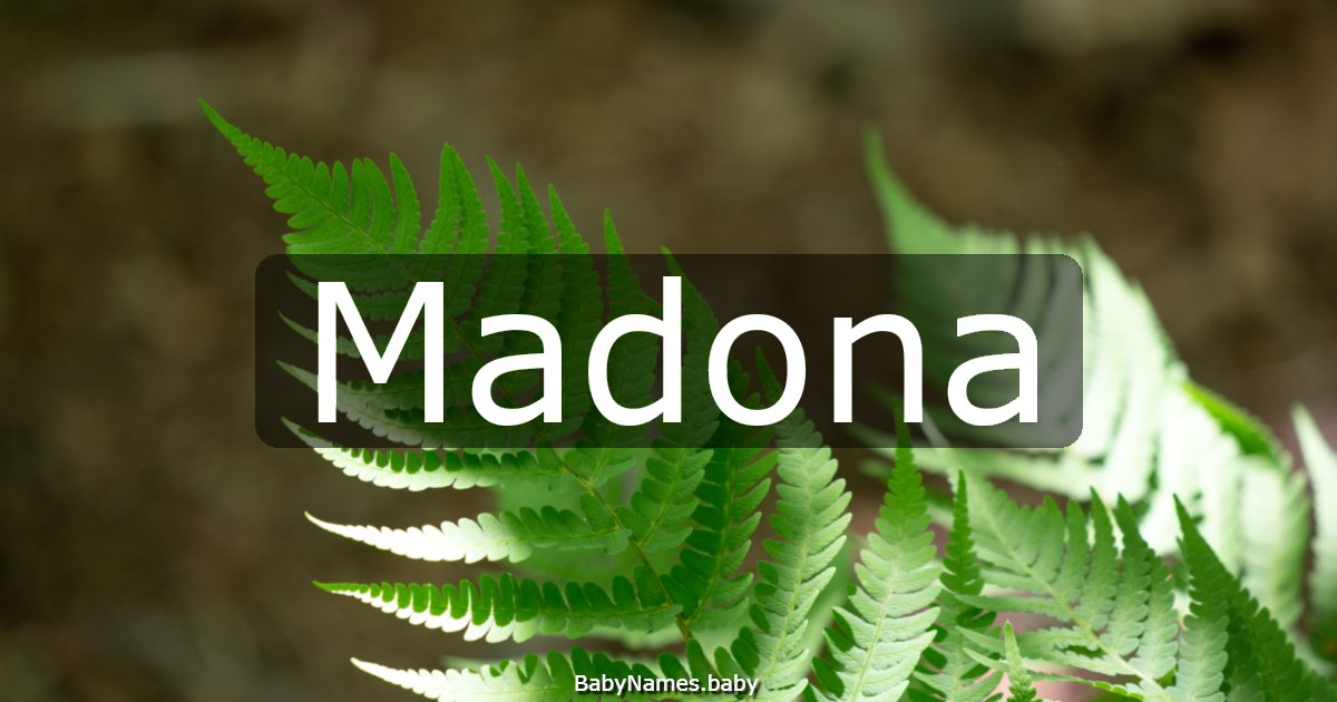 Madona