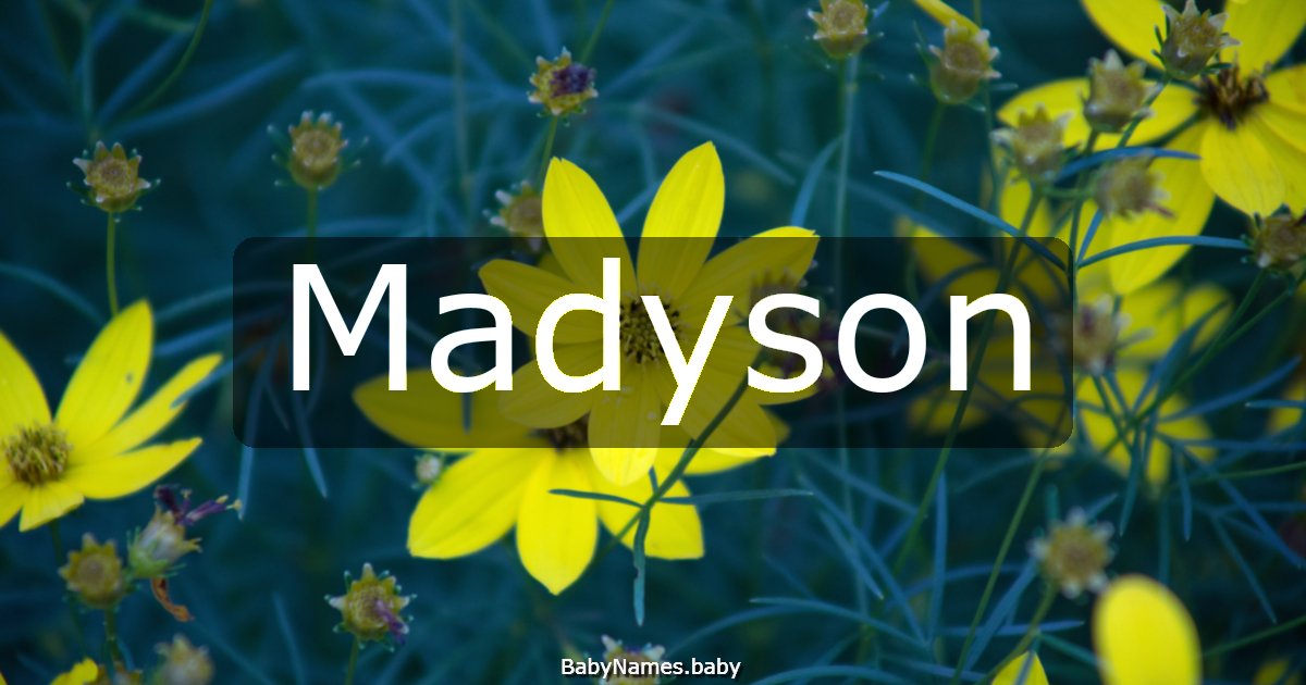 Madyson