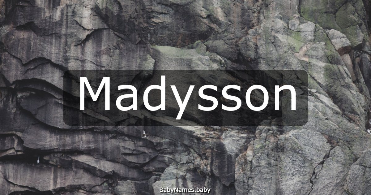 Madysson