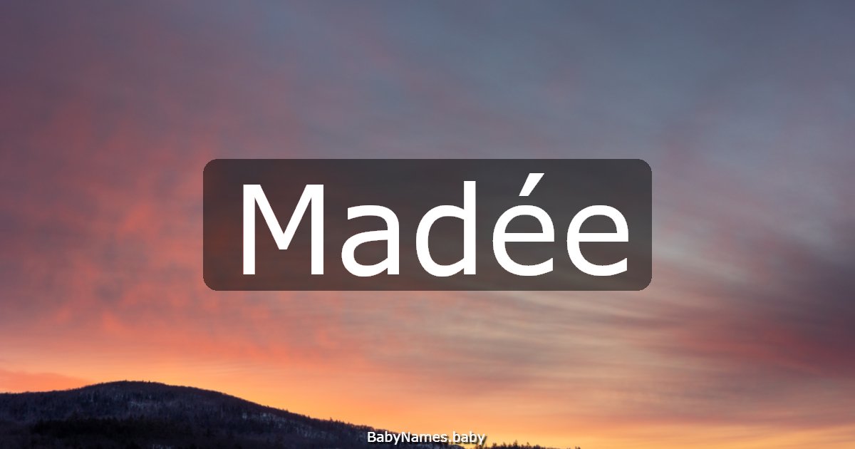 Madée