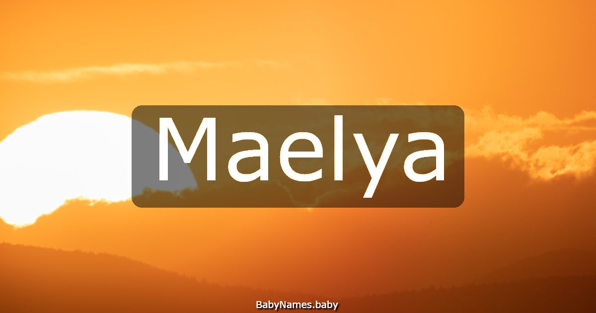 Maelya