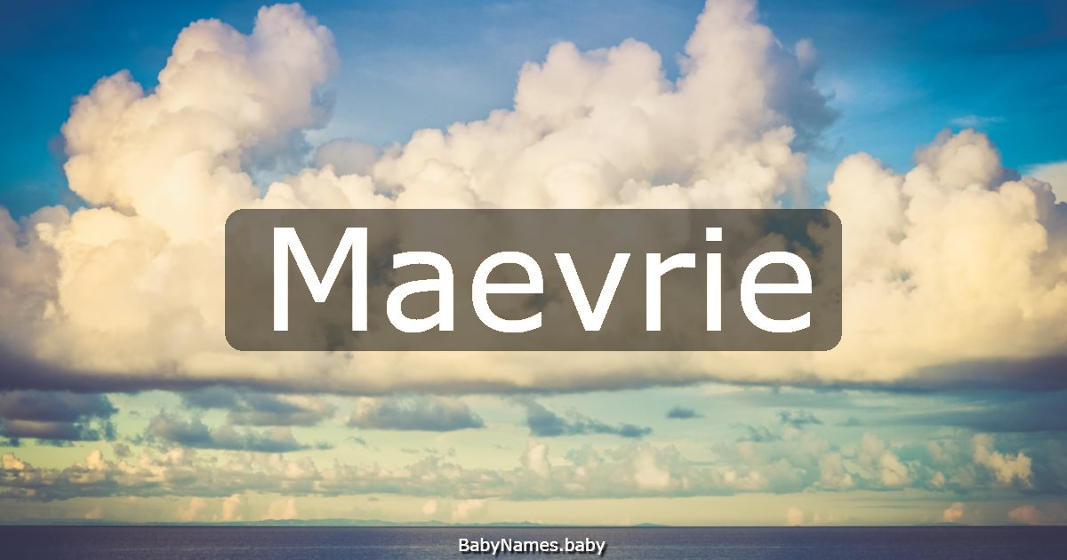 Maevrie