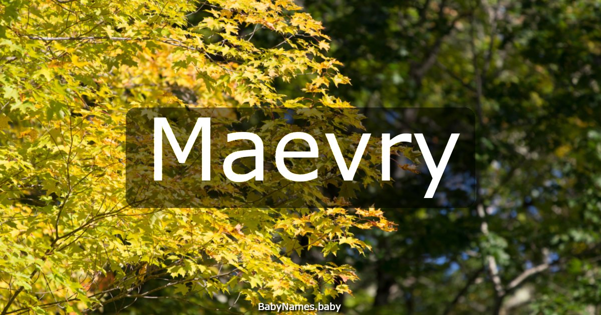 Maevry