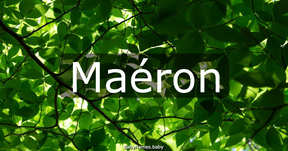 Maéron