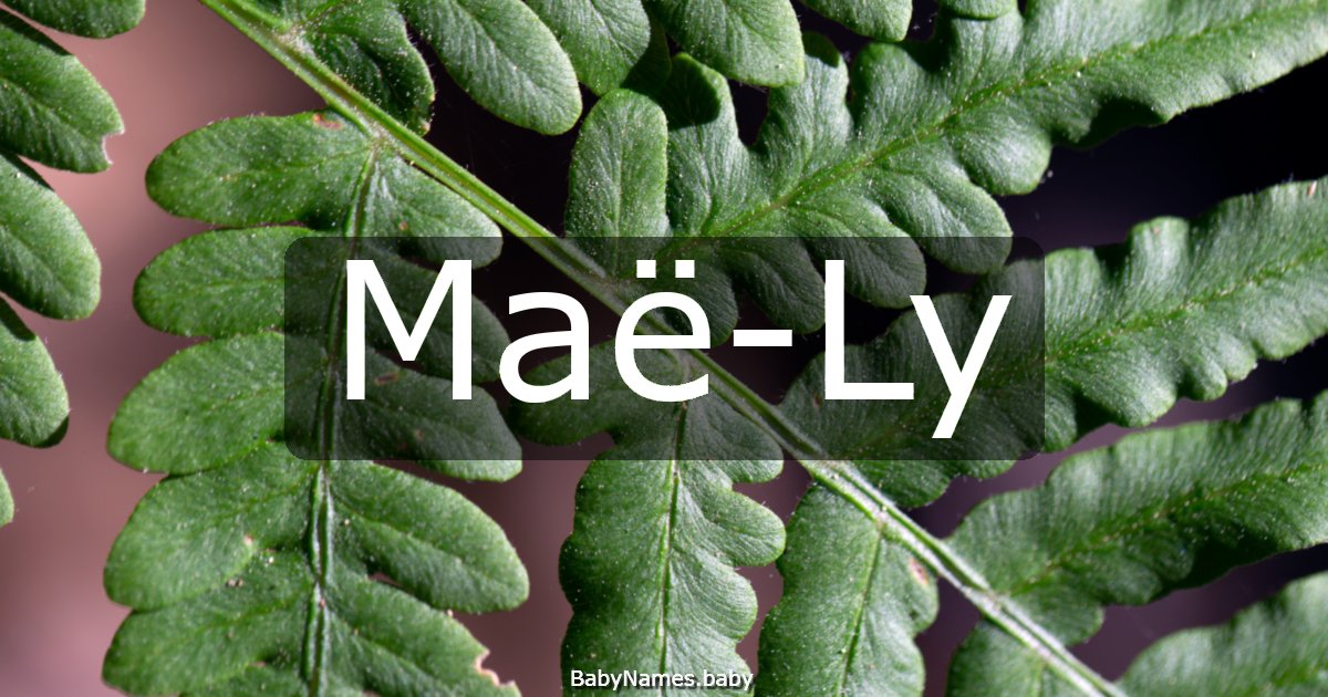 Maë-Ly