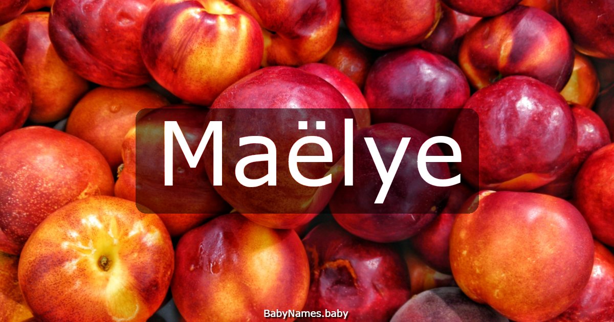 Maëlye