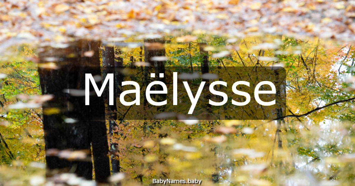 Maëlysse