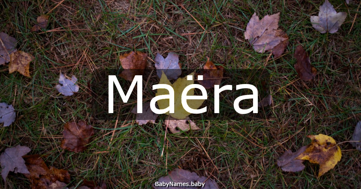 Maëra