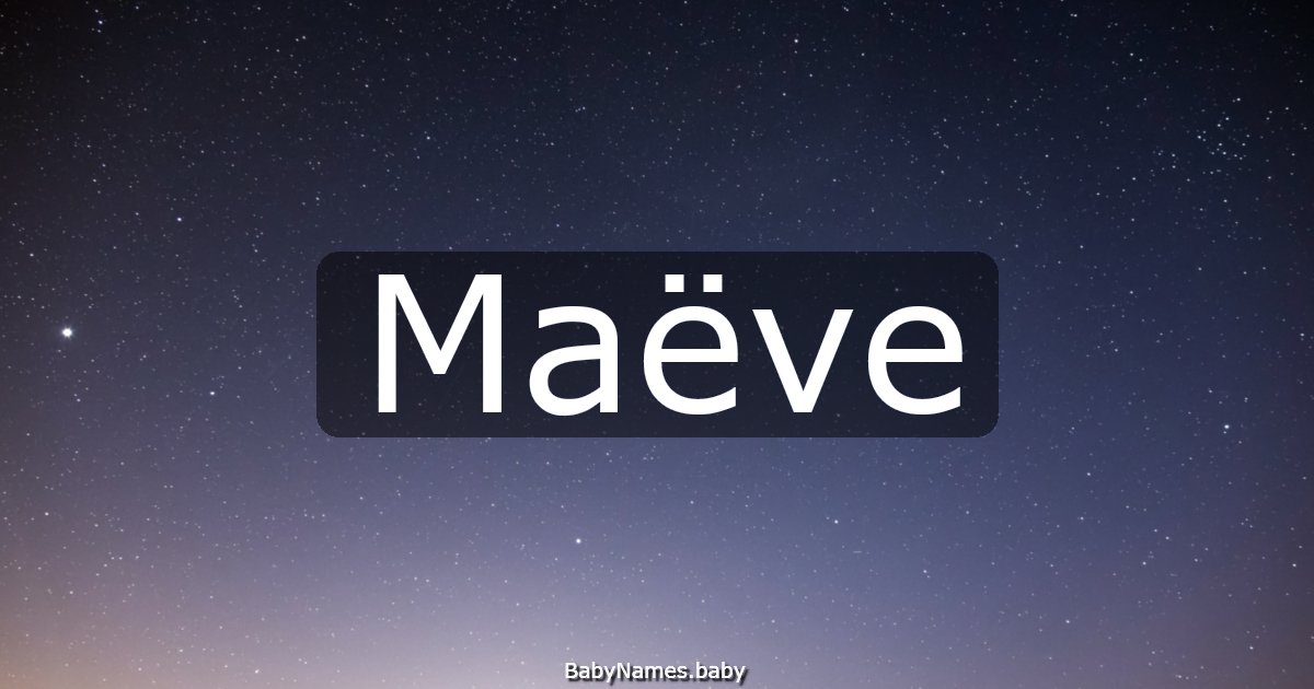 Maëve