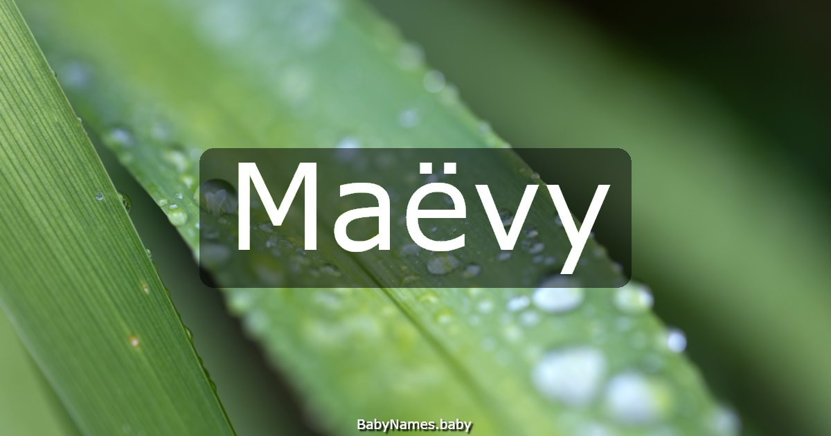 Maëvy