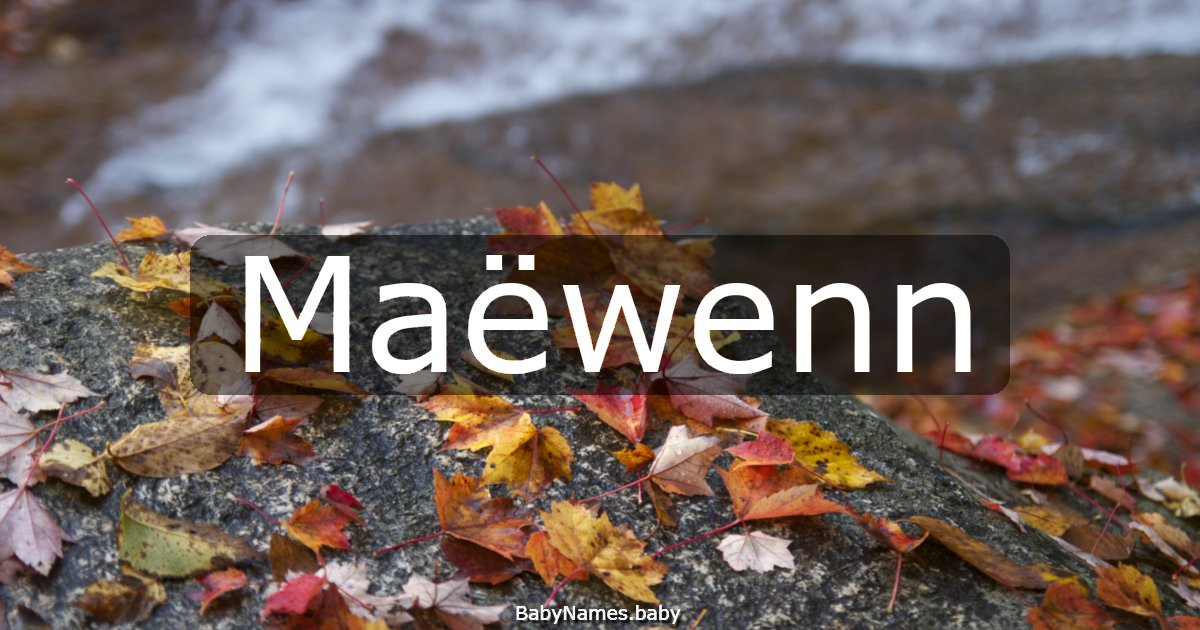 Maëwenn