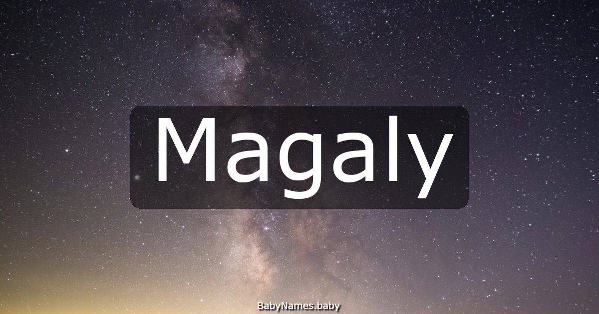 Magaly